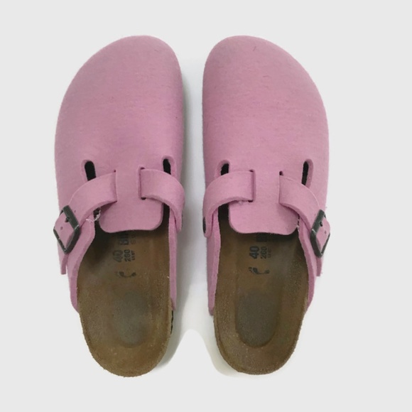 birkenstock boston pink